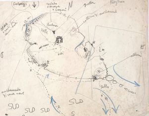 BRUNO MUNARI : Senza titolo (Le avventure di Robinson Crusoe)  - Asta Arte Moderna e Contemporanea - Associazione Nazionale - Case d'Asta italiane