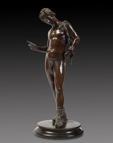 Vincenzo Gemito : Narciso  - Asta Antiquariato, Dipinti antichi e del XIX secolo - Associazione Nazionale - Case d'Asta italiane