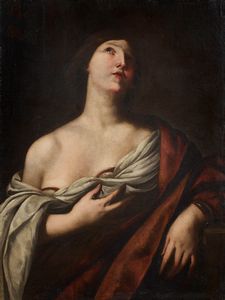 Scuola Napoletana, seconda metà XVII secolo - Sant'Agata in carcere