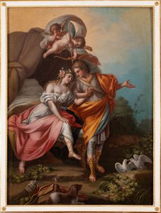 Fedele Fischetti - Venere e Adone