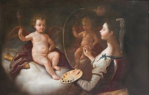 Paolo de Matteis  e studio - Allegoria dell'arte