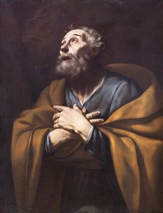 Scuola napoletana, XVII secolo - Un pellegrino