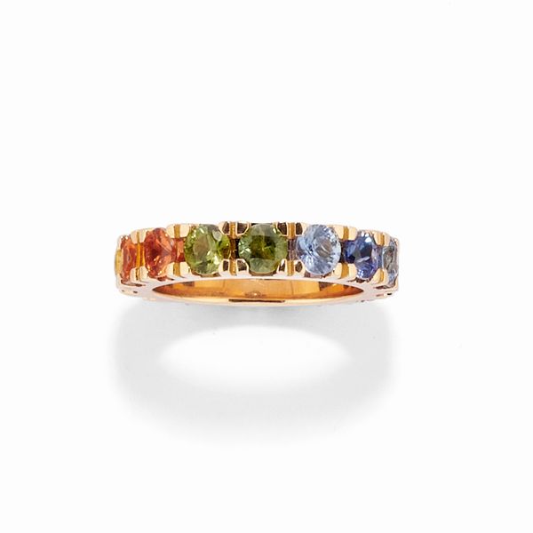 Anello Rainbow  - Asta Gioielli - Associazione Nazionale - Case d'Asta italiane