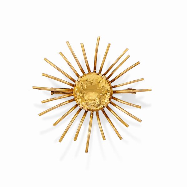 Spilla a fiore  - Asta Gioielli - Associazione Nazionale - Case d'Asta italiane