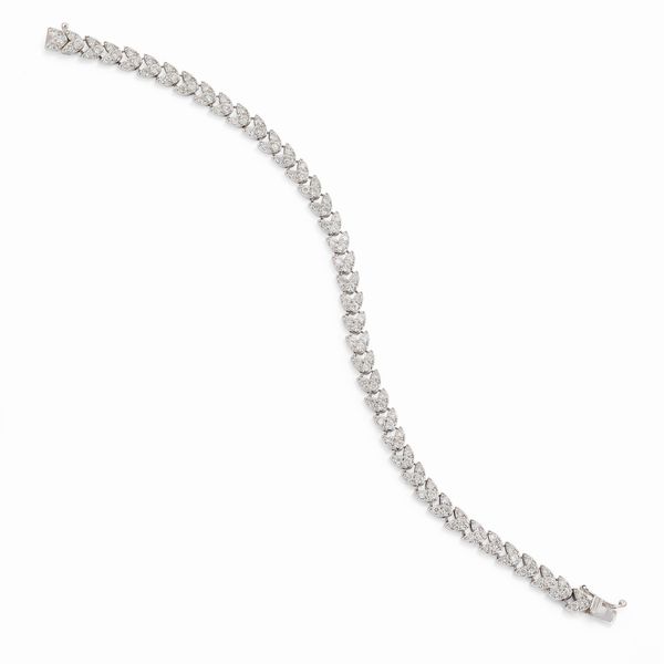 Bracciale con diamanti  - Asta Gioielli - Associazione Nazionale - Case d'Asta italiane
