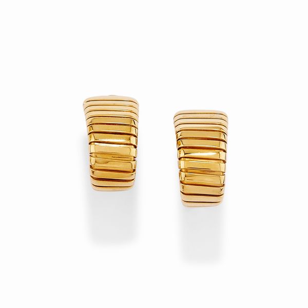 bulgari : Orecchini tubogas  - Asta Gioielli - Associazione Nazionale - Case d'Asta italiane