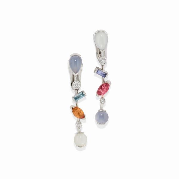 CARTIER : Orecchini  - Asta Gioielli - Associazione Nazionale - Case d'Asta italiane