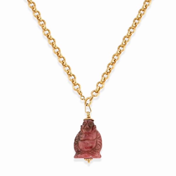 Collana con Buddha  - Asta Gioielli - Associazione Nazionale - Case d'Asta italiane