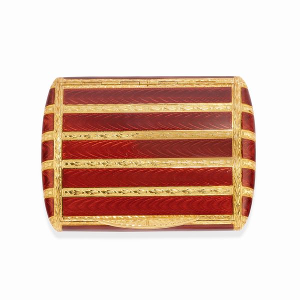 Portacipria con smalto  - Asta Gioielli - Associazione Nazionale - Case d'Asta italiane