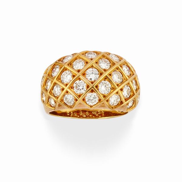 Van Cleef & Arpels : Demi parure con diamanti  - Asta Gioielli - Associazione Nazionale - Case d'Asta italiane