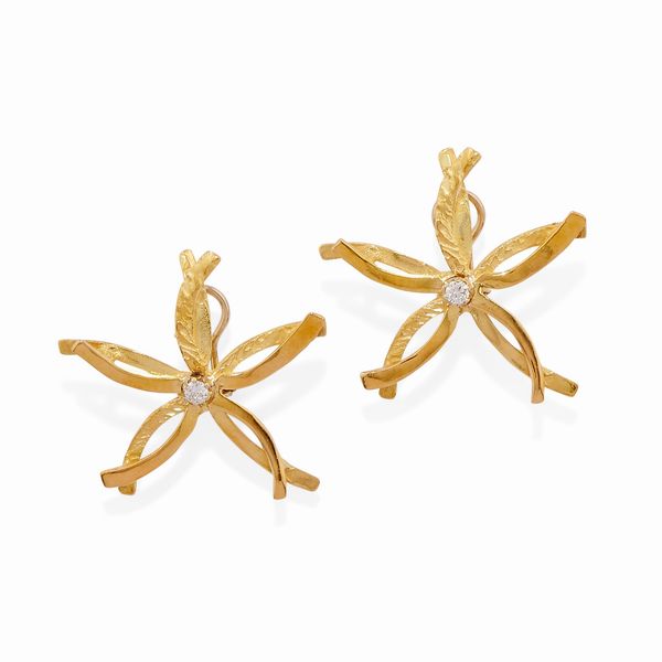 Quattro coppie di orecchini  - Asta Gioielli - Associazione Nazionale - Case d'Asta italiane