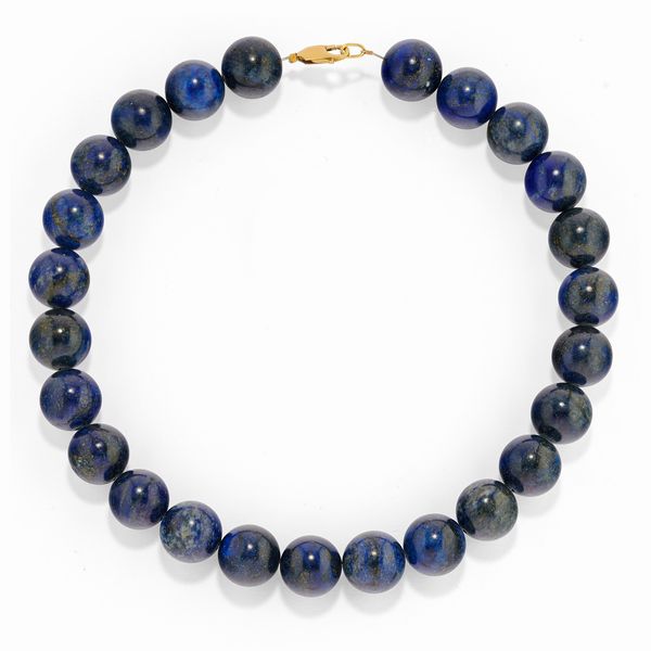 Collana con lapislazzuli  - Asta Gioielli - Associazione Nazionale - Case d'Asta italiane