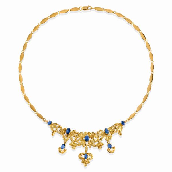 Parure con zaffiri  - Asta Gioielli - Associazione Nazionale - Case d'Asta italiane