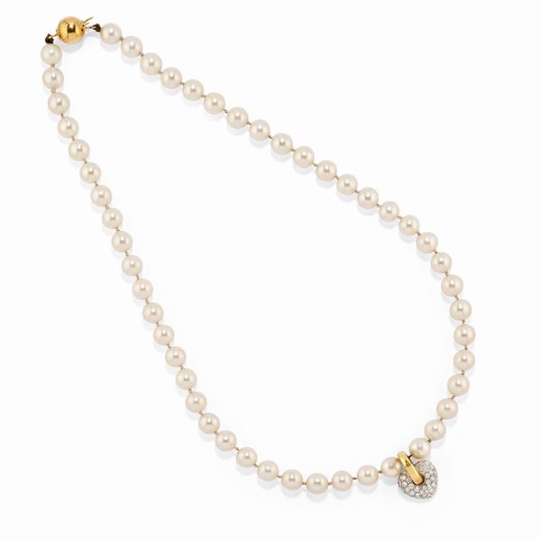 Collana con perle  - Asta Gioielli - Associazione Nazionale - Case d'Asta italiane