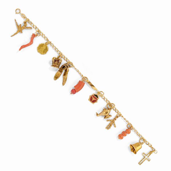 Bracciale charms  - Asta Gioielli - Associazione Nazionale - Case d'Asta italiane