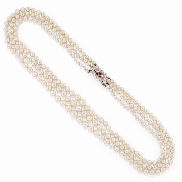 Collana di perle  - Asta Gioielli - Associazione Nazionale - Case d'Asta italiane