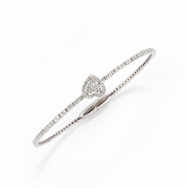 Bracciale con diamanti  - Asta Gioielli - Associazione Nazionale - Case d'Asta italiane