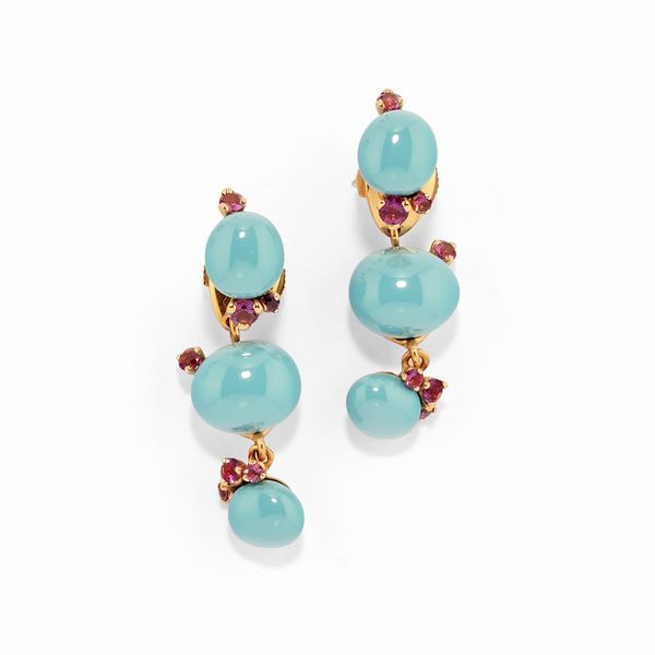 POMELLATO : Orecchini pendenti  - Asta Gioielli - Associazione Nazionale - Case d'Asta italiane