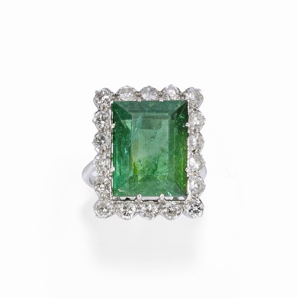 Anello con tormalina  - Asta Gioielli - Associazione Nazionale - Case d'Asta italiane