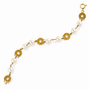 Pao Ying Wang - Bracciale con perle