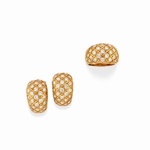 Van Cleef & Arpels - Demi parure con diamanti