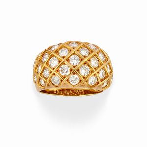 Van Cleef & Arpels : Demi parure con diamanti  - Asta Gioielli - Associazione Nazionale - Case d'Asta italiane