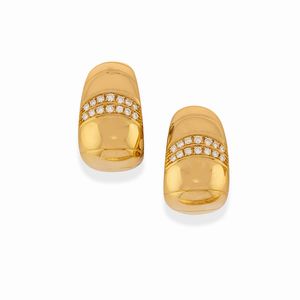 Demi parure con diamanti  - Asta Gioielli - Associazione Nazionale - Case d'Asta italiane