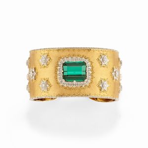 Federico Buccellati - Bracciale con tormalina verde