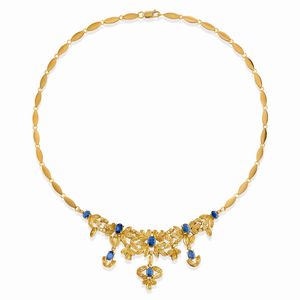 Parure con zaffiri  - Asta Gioielli - Associazione Nazionale - Case d'Asta italiane