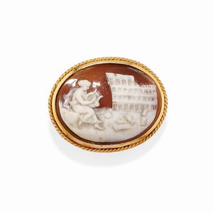 Spilla e orologio  - Asta Gioielli - Associazione Nazionale - Case d'Asta italiane