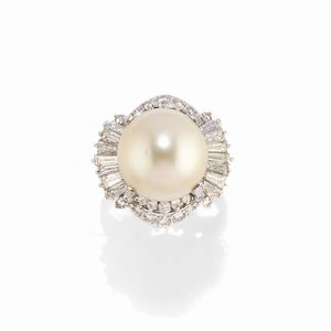 Demi parure con perle  - Asta Gioielli - Associazione Nazionale - Case d'Asta italiane