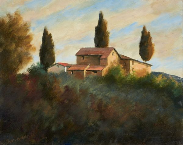 Nino Tirinnanzi : Casolare  - Asta Arte Contemporanea - Associazione Nazionale - Case d'Asta italiane