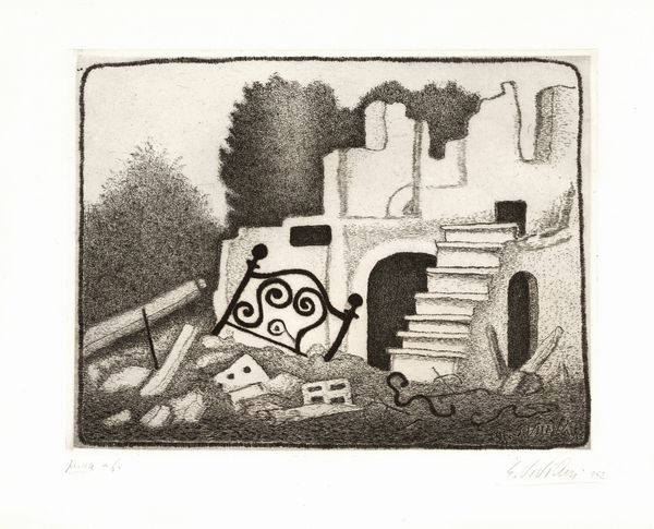 Giuseppe Viviani : Letto e macerie  - Asta Arte Contemporanea - Associazione Nazionale - Case d'Asta italiane