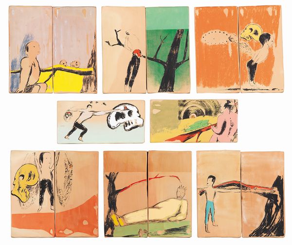 ENZO CUCCHI : Ero  - Asta Arte Contemporanea - Associazione Nazionale - Case d'Asta italiane