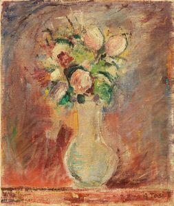 Arturo Tosi - Vaso di fiori