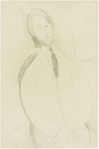 Amedeo Modigliani - Ritratto di Lopold Zborowski