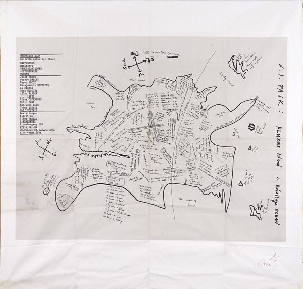 Nam June Paik : Fluxus Island in Dcollage Ocean  - Asta Arte Moderna - Associazione Nazionale - Case d'Asta italiane