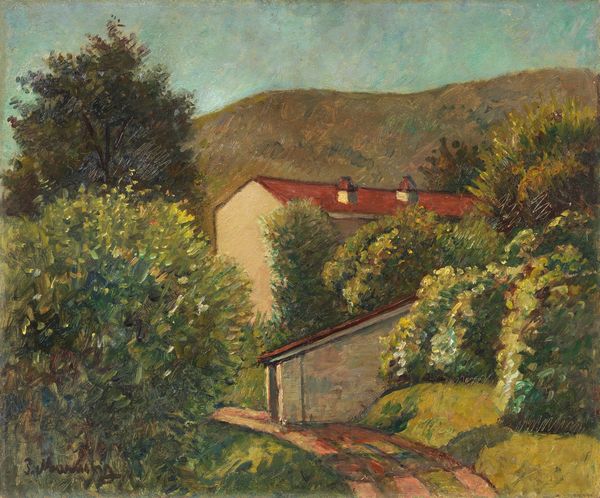 Piero Marussig : Paesaggio  - Asta Arte Moderna - Associazione Nazionale - Case d'Asta italiane