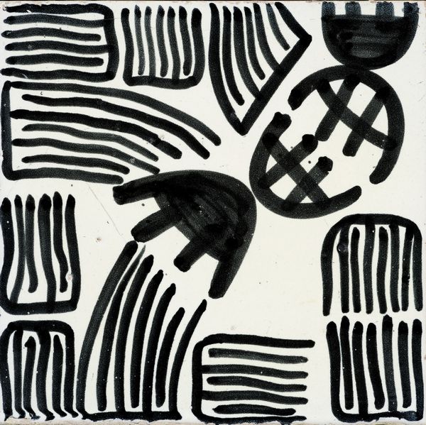 Giuseppe Capogrossi : Superficie CP/872/A  - Asta Arte Moderna - Associazione Nazionale - Case d'Asta italiane