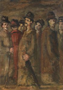 FIORENZO TOMEA - Figure con cappelli