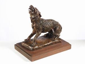 Antonio Ligabue - Lupo siberiano