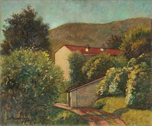 Piero Marussig - Paesaggio