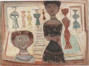 Massimo Campigli - Nove figure