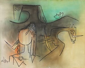 Wifredo Lam - Figures