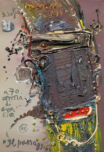 Mattia Moreni - A 70 anni di sua et. Autoritratto n. 31