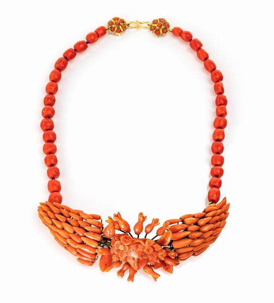 Collana antica in corallo  - Asta Asta Gioielli e Orologi - Associazione Nazionale - Case d'Asta italiane