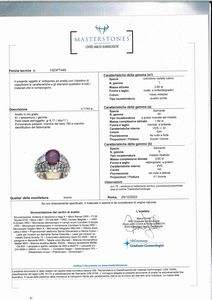 Anello in oro, brillanti e rubino  - Asta Asta Gioielli e Orologi - Associazione Nazionale - Case d'Asta italiane