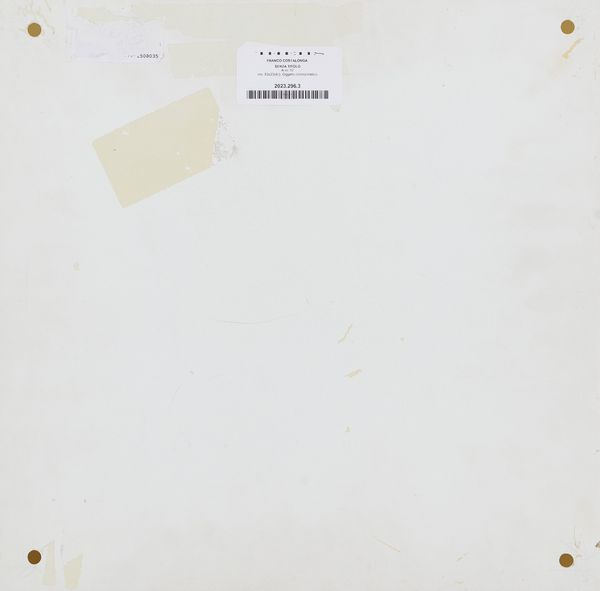 FRANCO COSTALONGA : Senza titolo  - Asta Asta di Arte Moderna e Contemporanea - Associazione Nazionale - Case d'Asta italiane