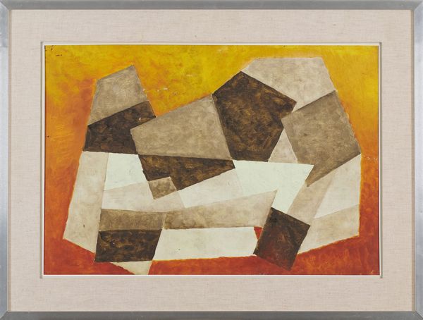 LEON GISCHIA : Composition 15M  - Asta Asta di Arte Moderna e Contemporanea - Associazione Nazionale - Case d'Asta italiane