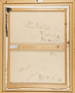 GIANNI BERTINI : Il Cabaret di Pausania  - Asta Asta di Arte Moderna e Contemporanea - Associazione Nazionale - Case d'Asta italiane